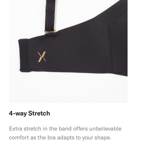 New Knix WingWoman Contour Bra Sports Black Supportive Everyday 8+ = 42E 40F 42F - Picture 14 of 14